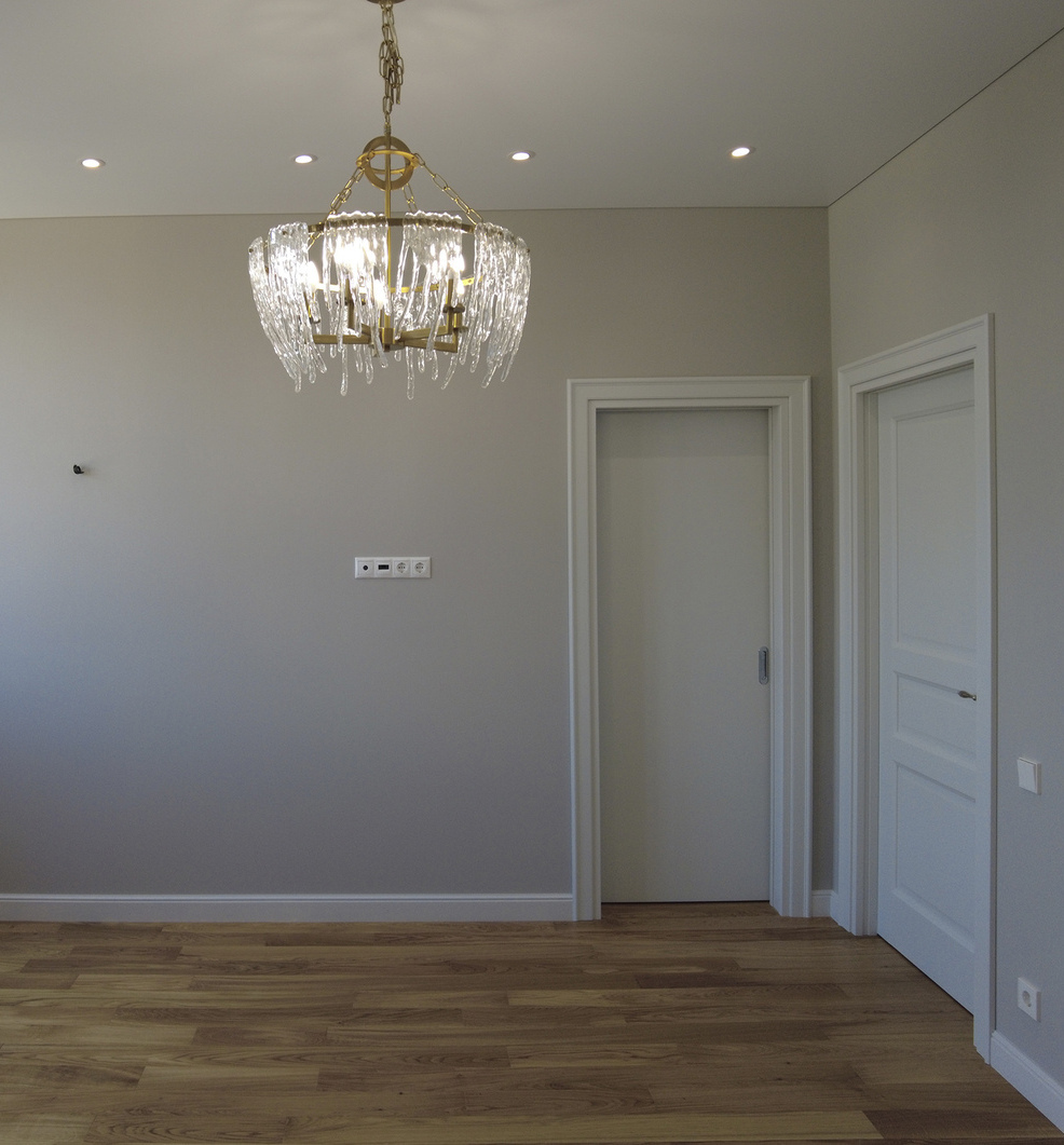 Спальня ЖК Новосити Ремонт квартир в Новороссийске