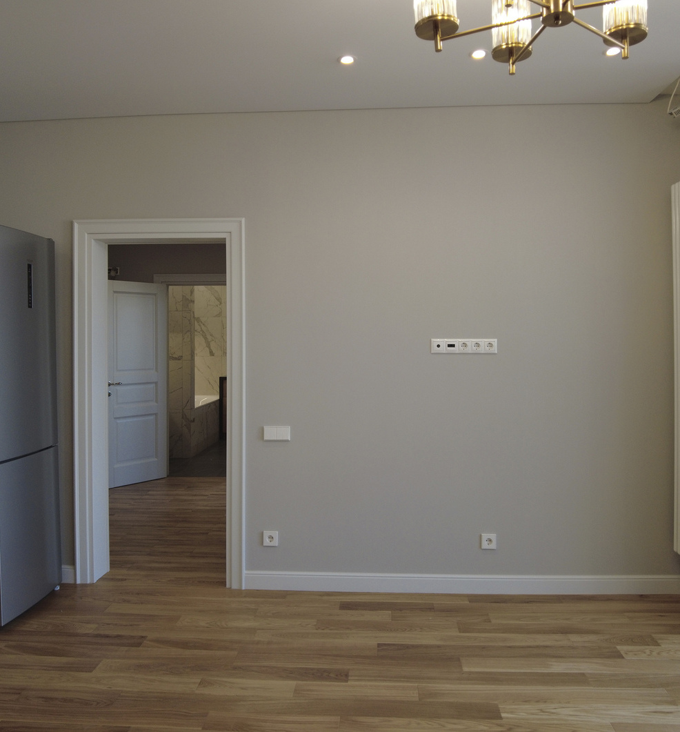 Кухня-гостиная Ремонт квартиры в Новороссийске